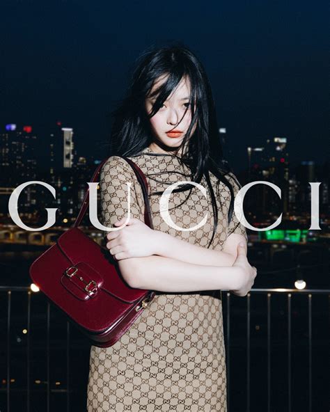 hanni gucci campaign|gucci horsebit bag campaign.